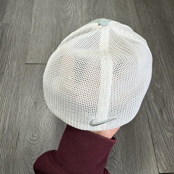 Tiger Woods Collection Nike Golf Flexfit Hat Mesh Cap 20XI VRS M/L Gray - Picture 3 of 8